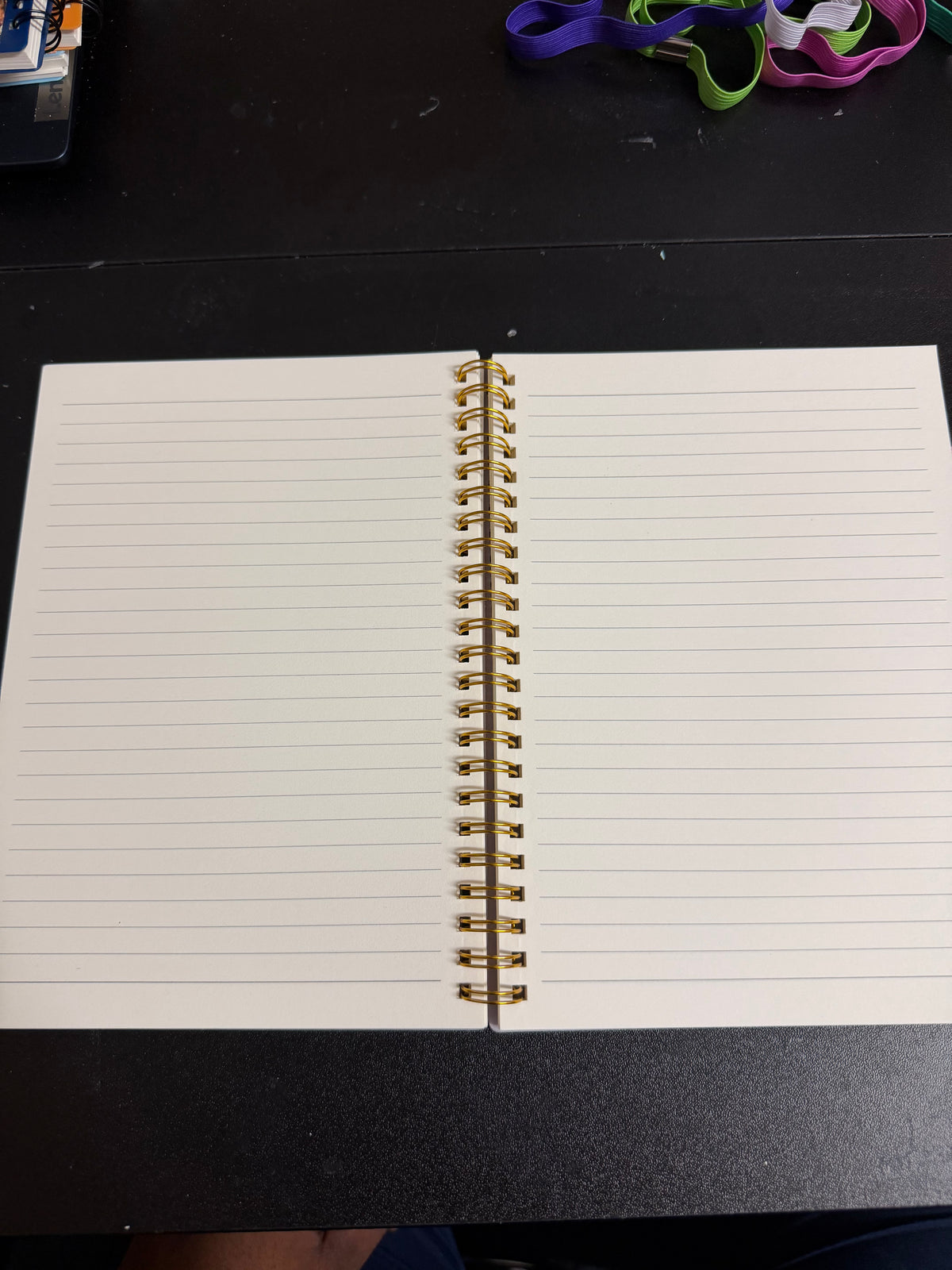 AppleScript Spiral Colored Notebook