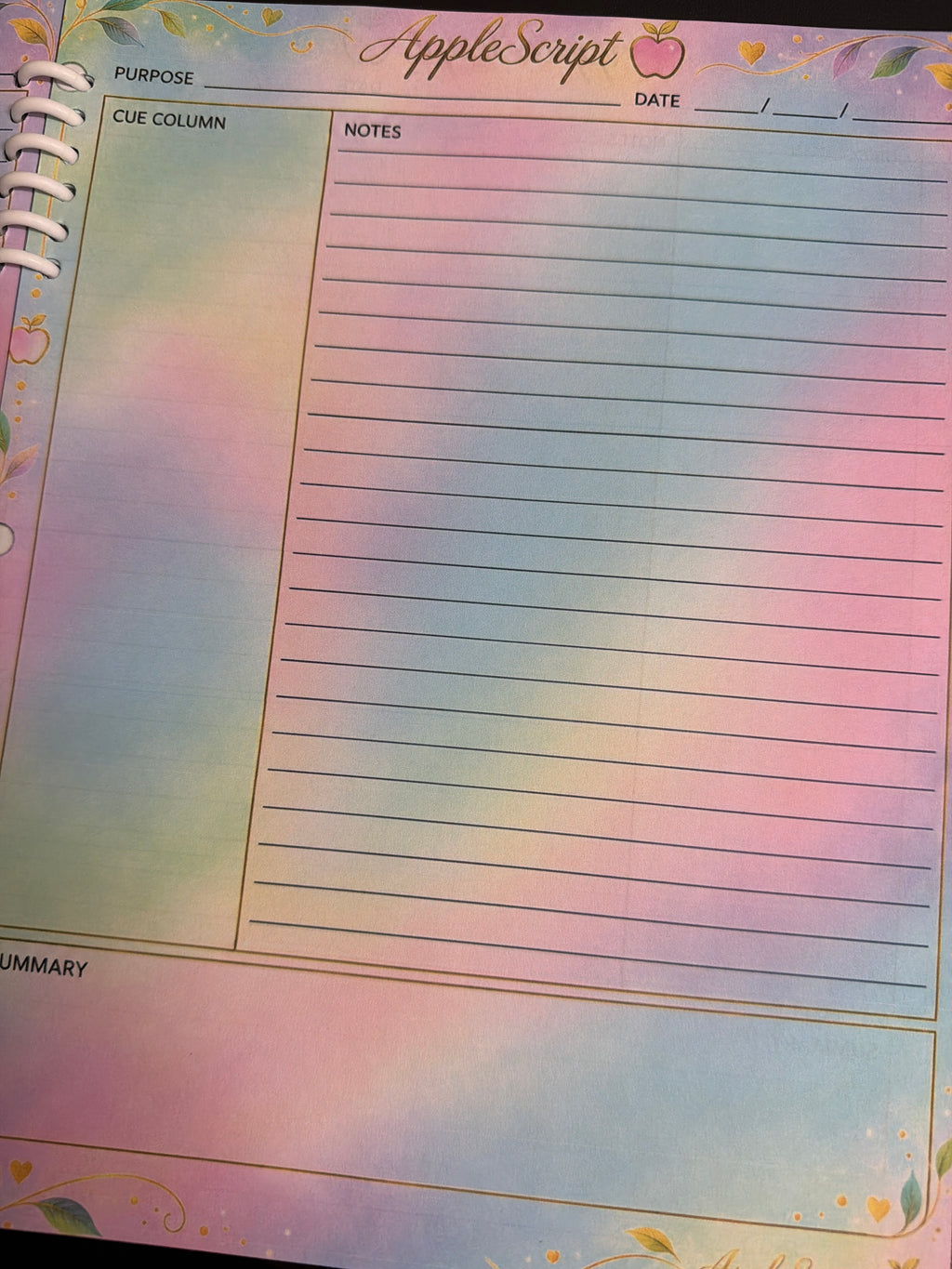 AppleScript Everyday Planner