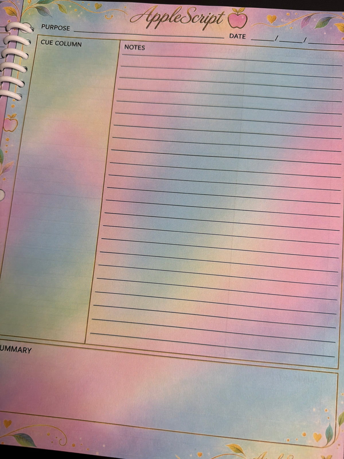 AppleScript Everyday Planner