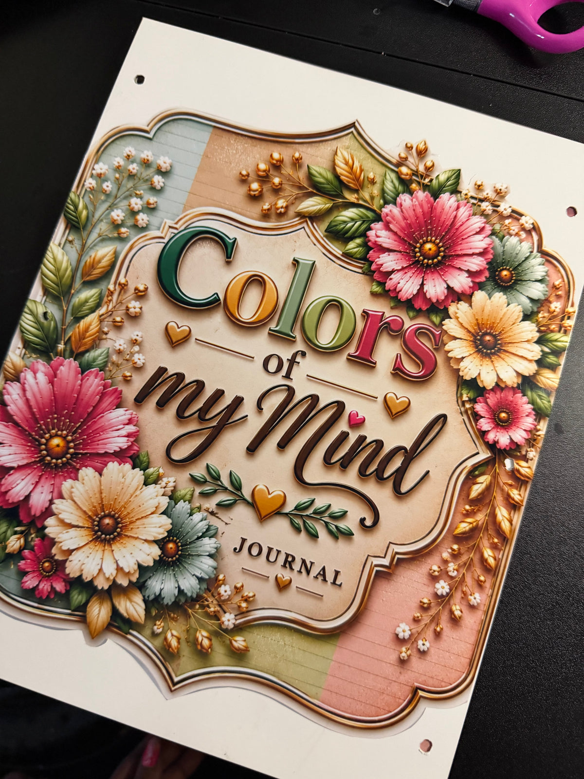 Colors of My Mind™ Refillable Journal