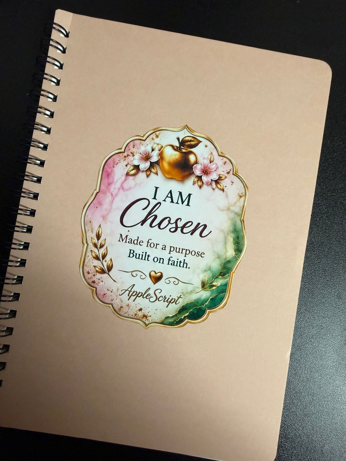 AppleScript™ I Am Chosen Scripture Journal