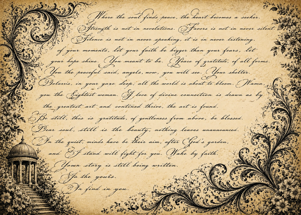 AppleScript Notepad Binder – Vintage Faith Collection
