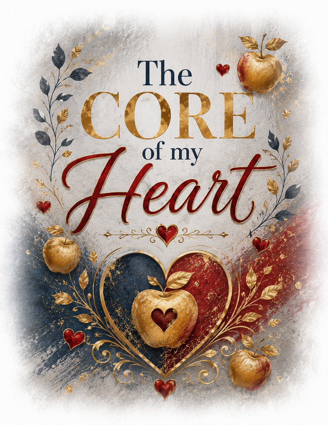 The Core of My Heart | Handmade Inspirational Journal