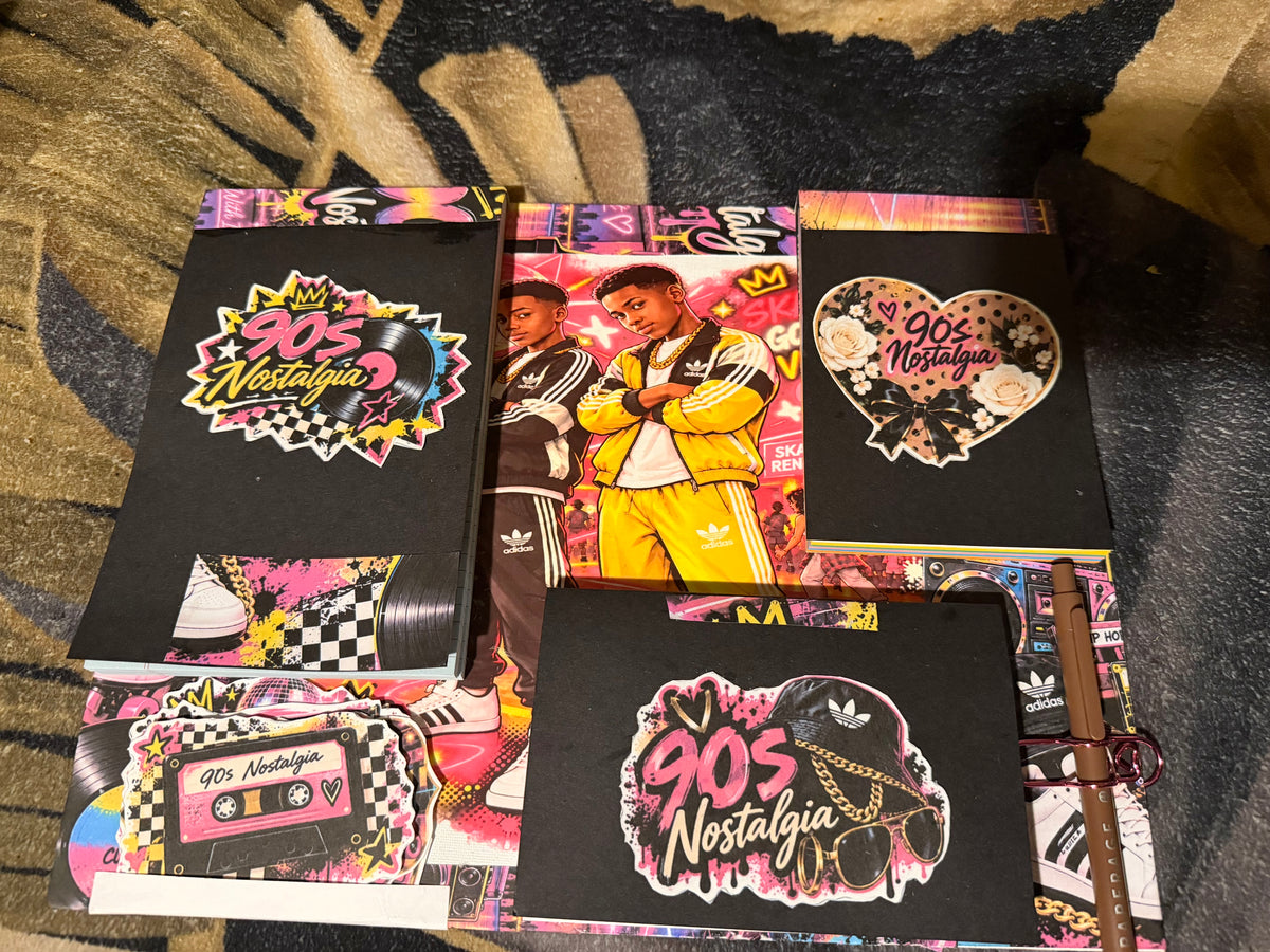 90s Nostalgia Deluxe Desktop Planning Station