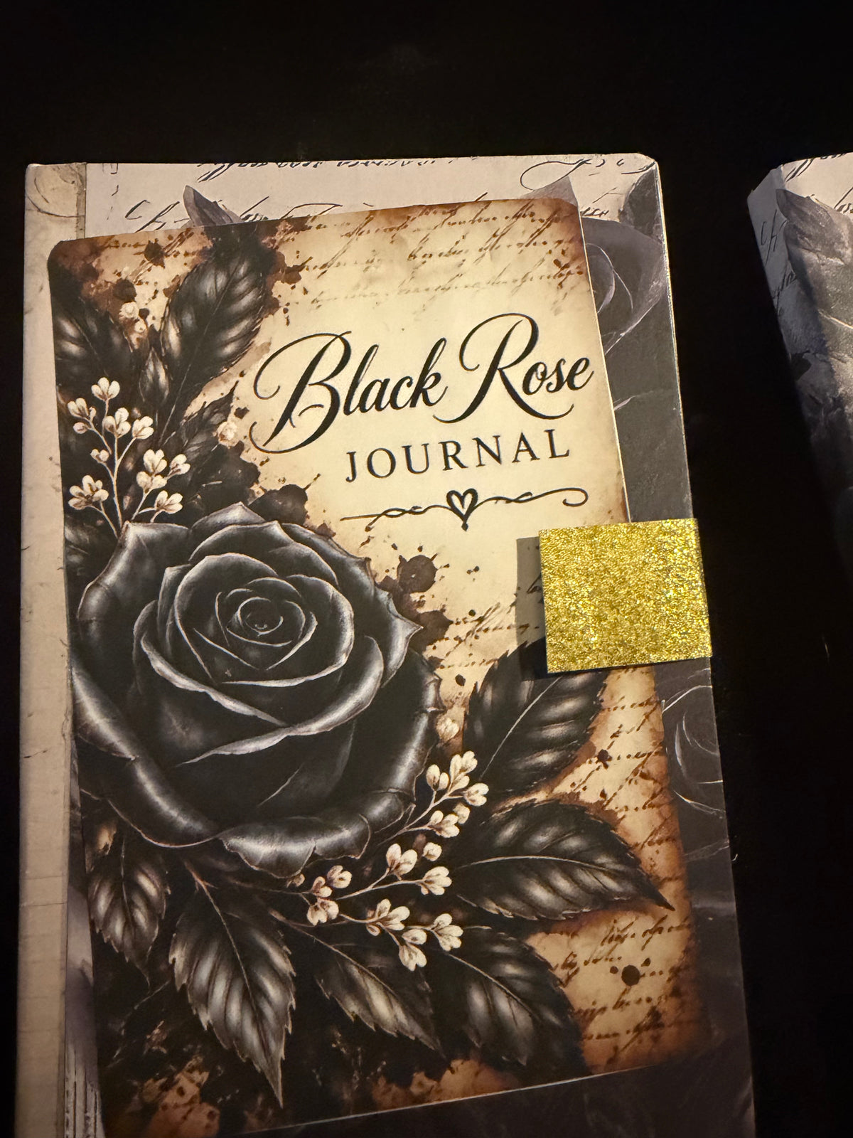 Black Rose Hardback Journal