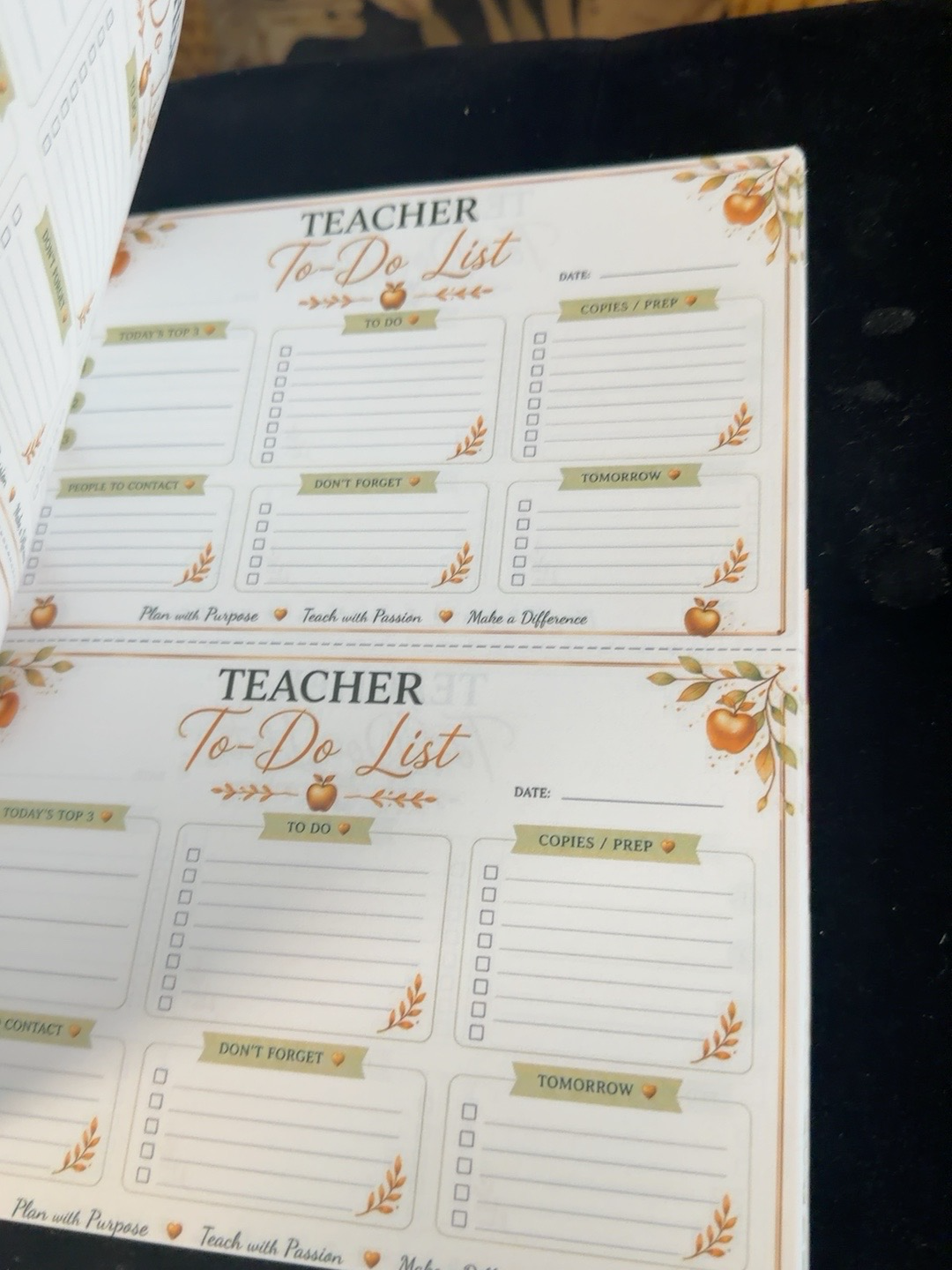 AppleScript Teacher Planner & Journal