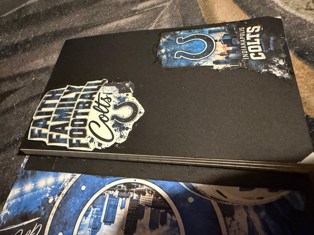 Indianapolis Colts Faith & Football Mini Notepad
