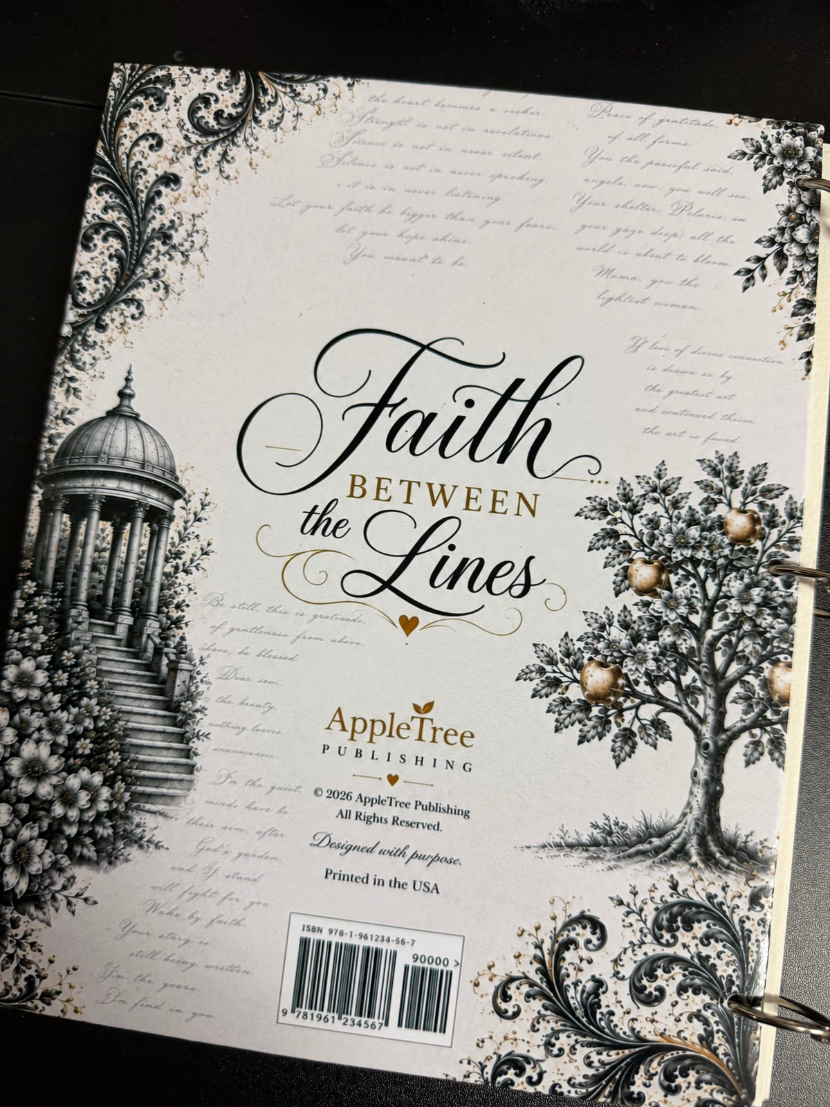 Faith Between the Lines – Hardback Inspirational Faith Journal