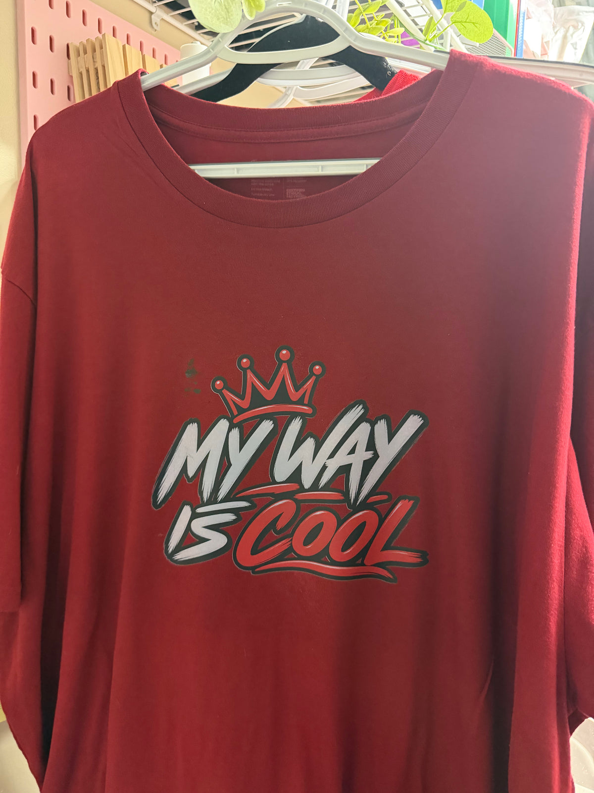 My Way Is Cool, Yahweh Is Better – Premium AppleCore Graphic T-Shirt