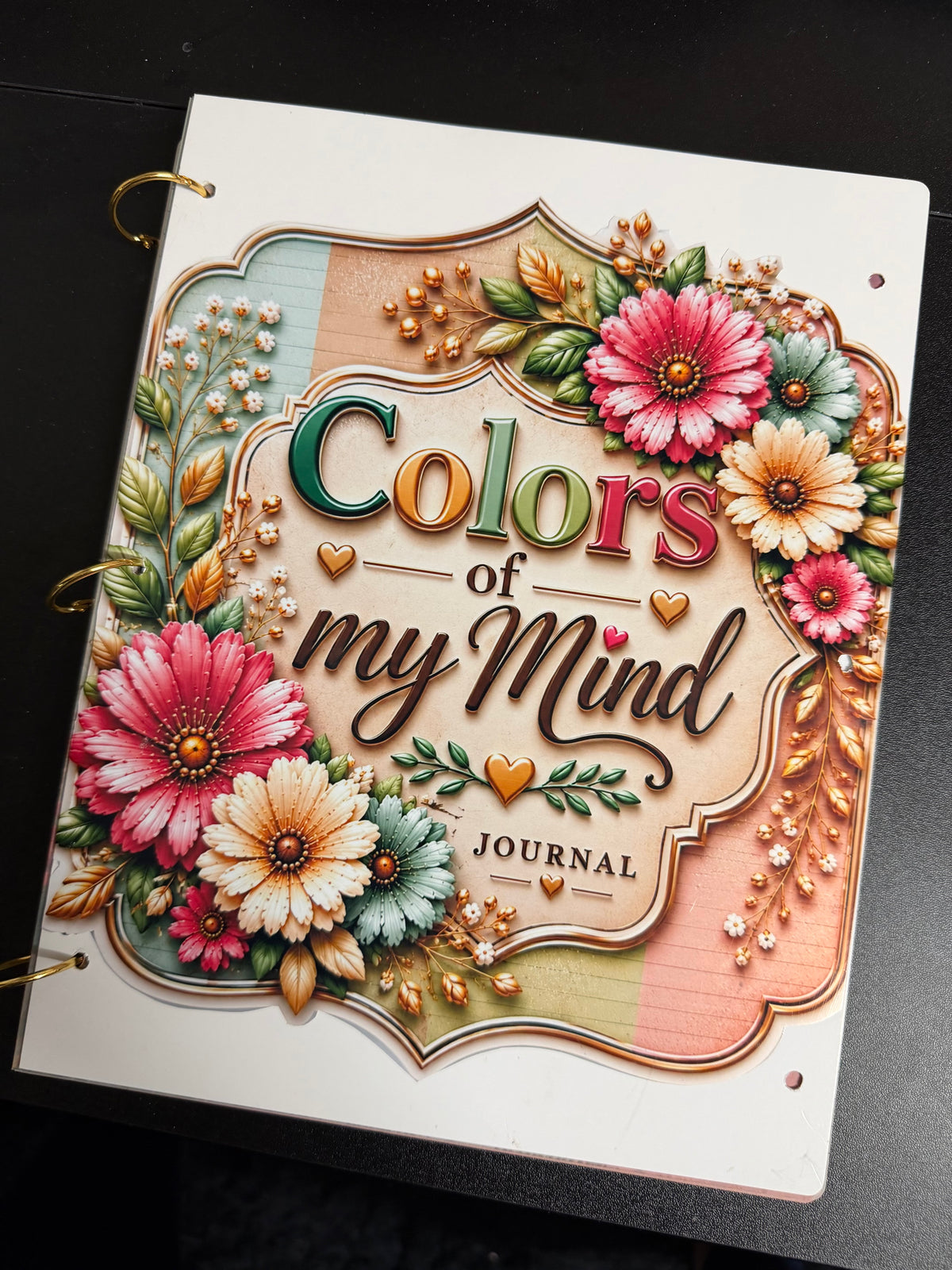 Colors of My Mind – AppleScript Premium Ring-Bound Journal