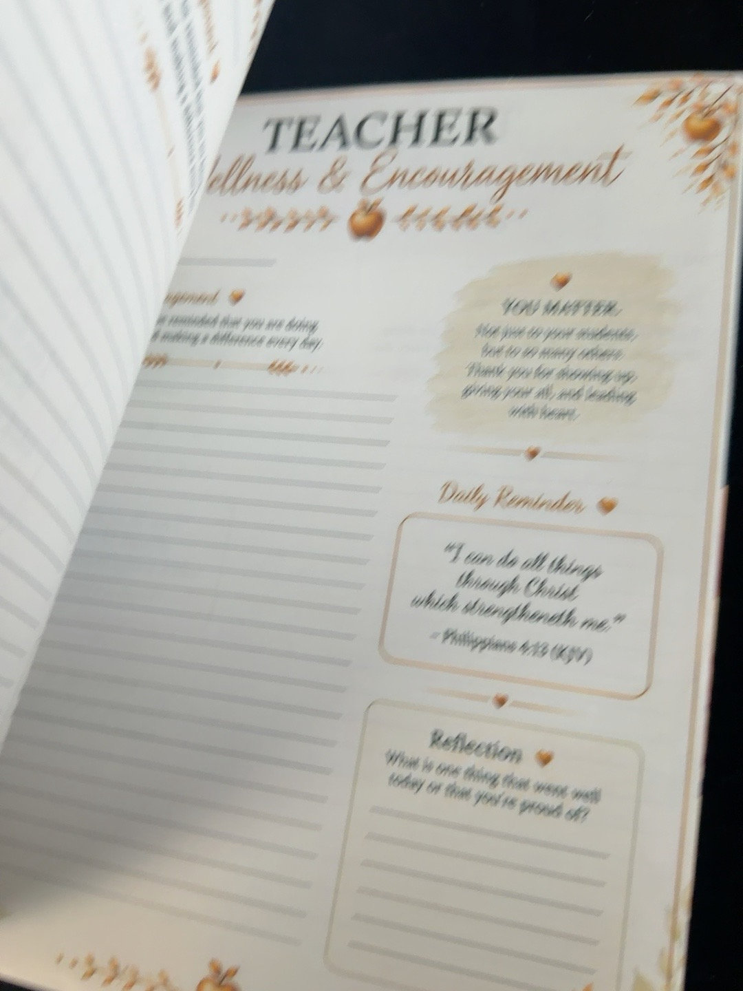 AppleScript Teacher Planner & Journal