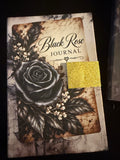 Black Rose Hardback Journal