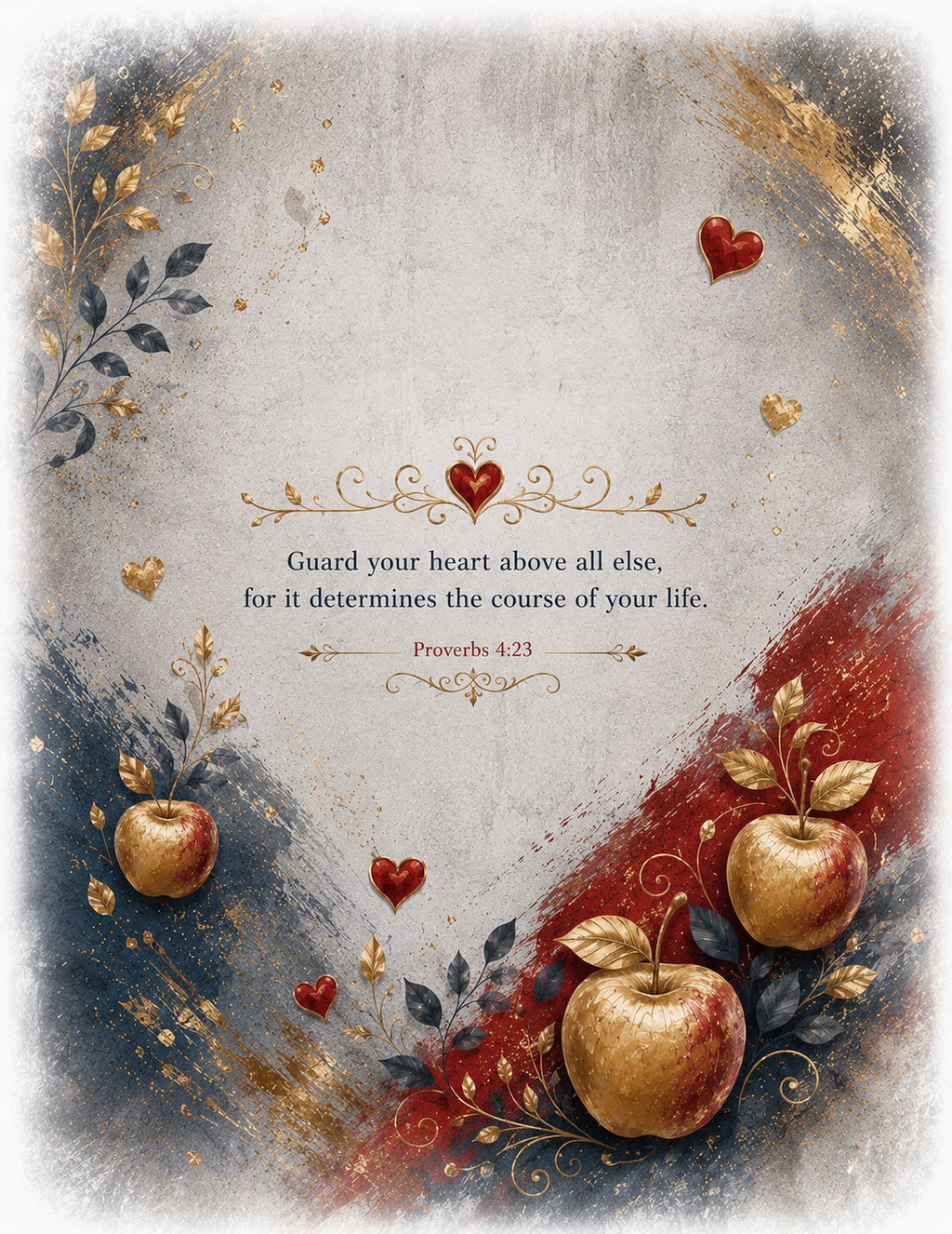 The Core of My Heart | Handmade Inspirational Journal