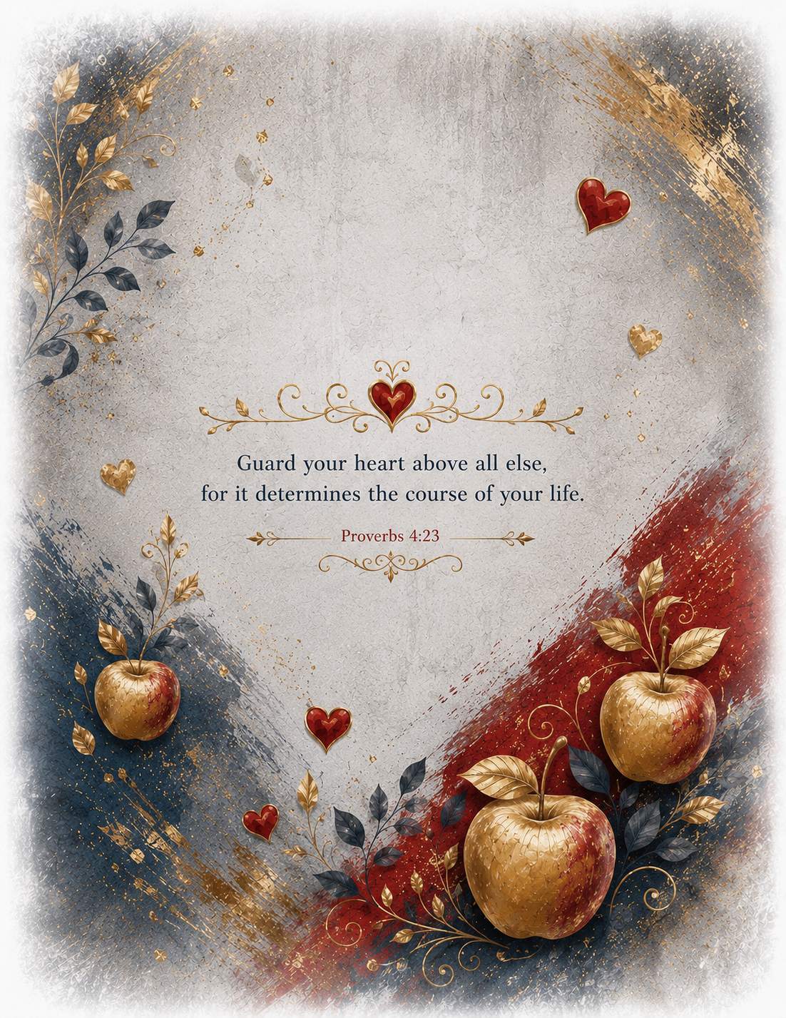 The Core of My Heart | Handmade Inspirational Journal