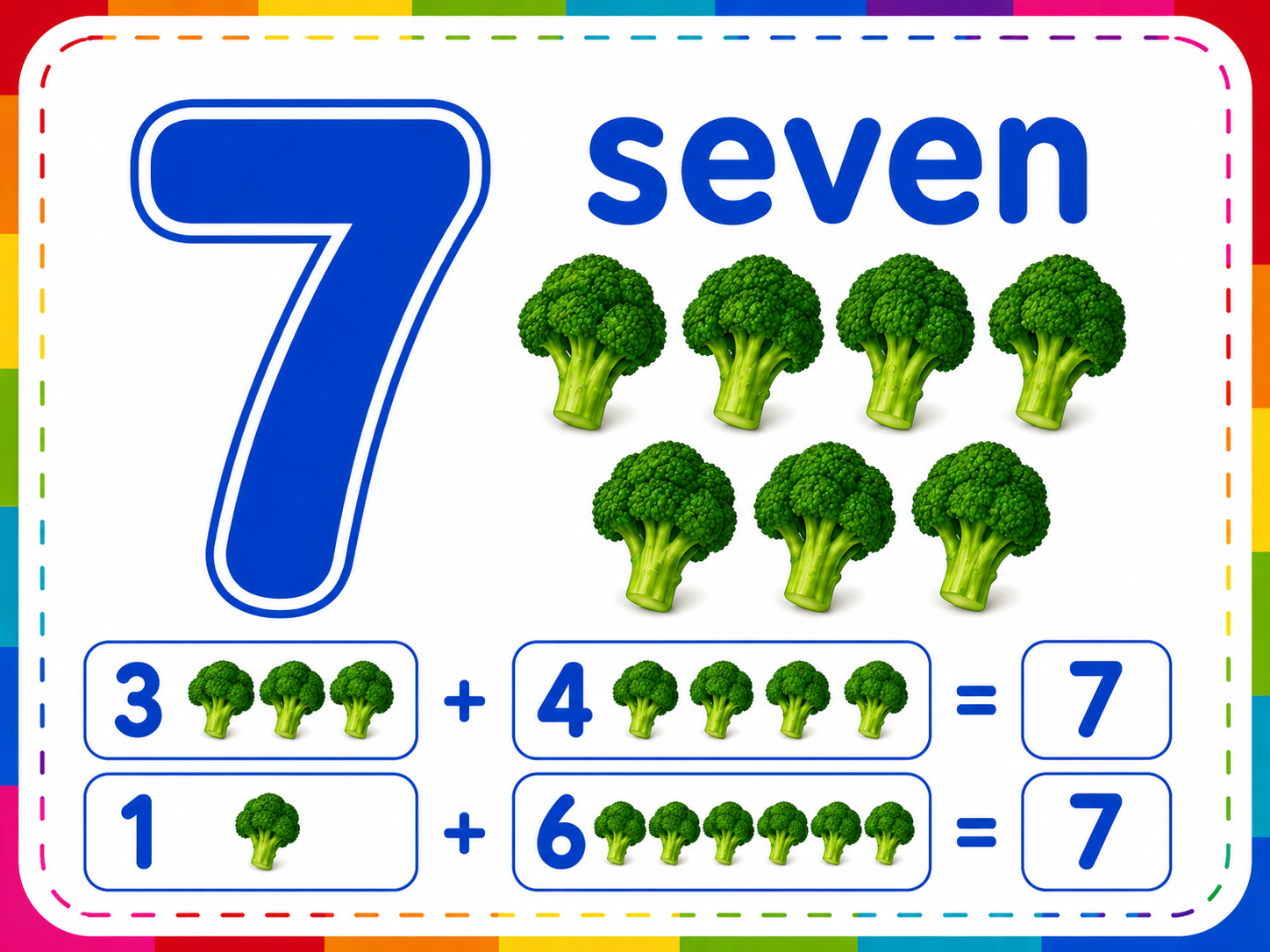 Jumbo Number/Addition Cards