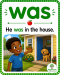 Jumbo Sight Word Cards