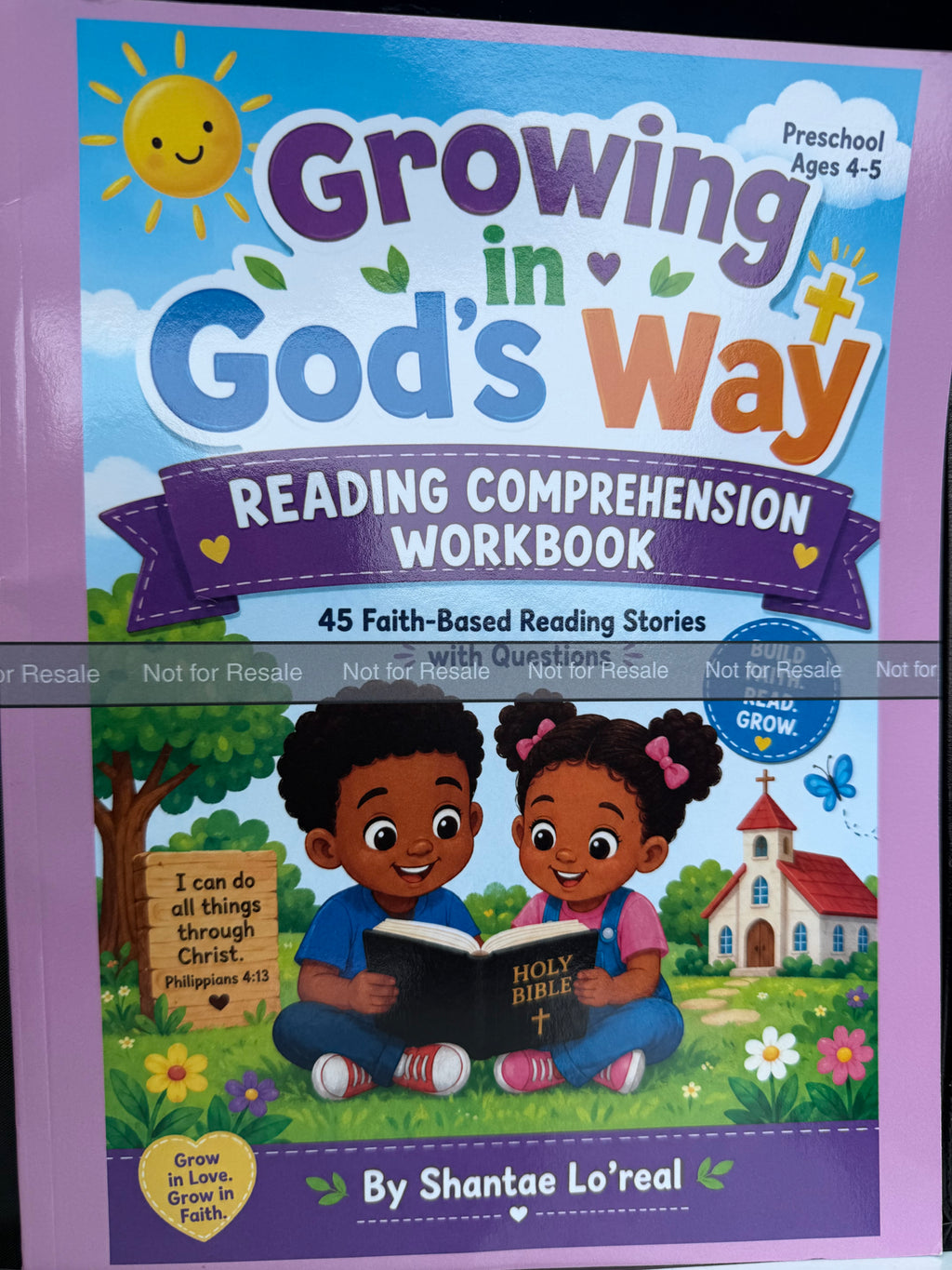 Growing in God’s Way: Reading Comprehension Workbook (Digital PDF)