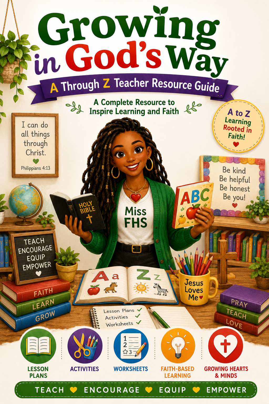 Growing in God’s Way:An A-Z Teacher Resource Guide