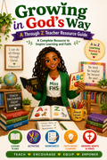 Growing in God’s Way:An A-Z Teacher Resource Guide