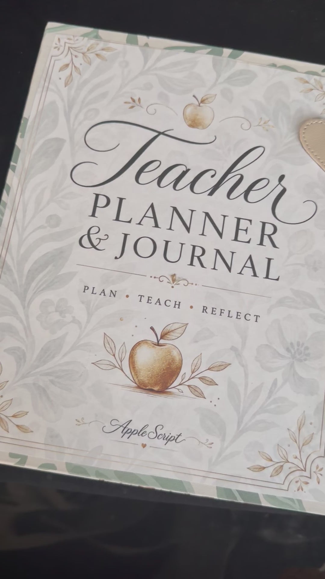 AppleScript Teacher Planner & Journal