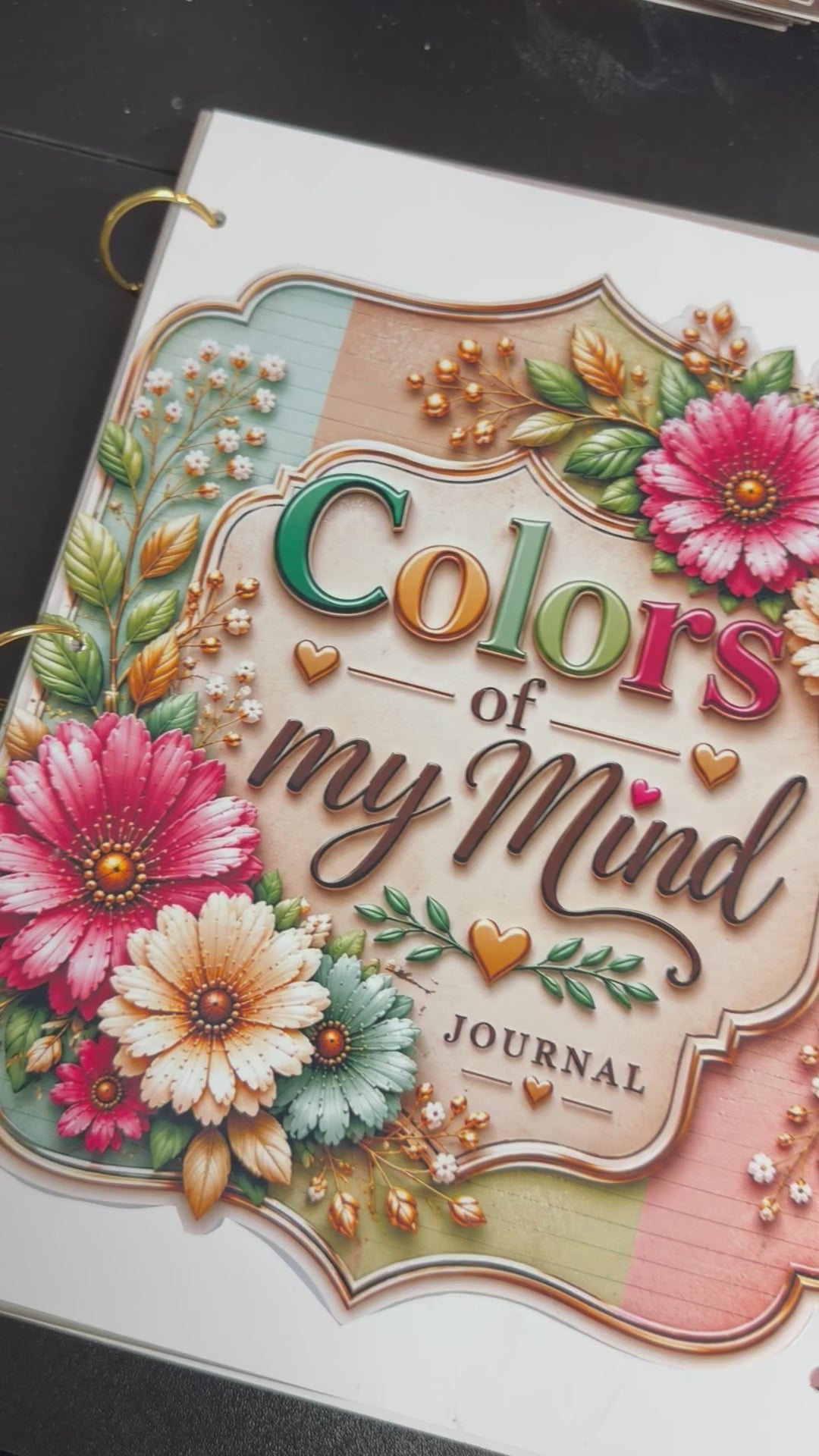 Colors of My Mind – AppleScript Premium Ring-Bound Journal